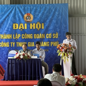 THÀNH LẬP CÔNG ĐOÀN